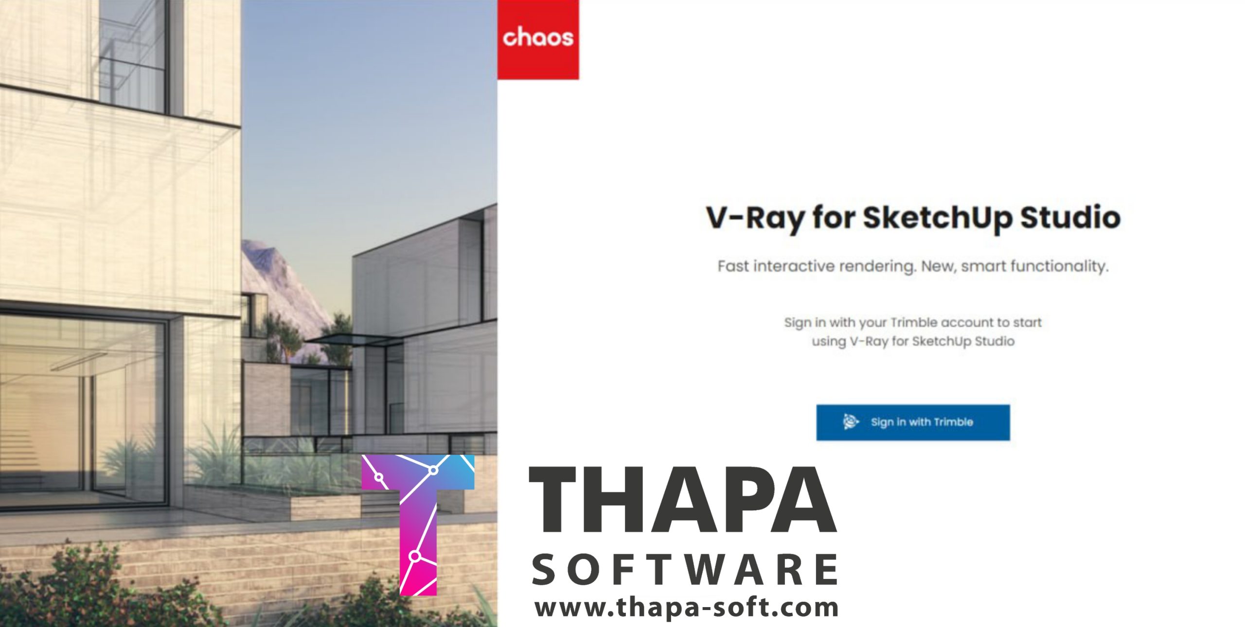 V-Ray 6.20.03 For Sketchup 2019 To 2024